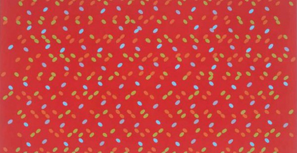 Larry Poons, Nixe’s Mate 1961, mumok Museum moderner Kunst Stiftung Ludwig Wien, Leihgabe der Österreichischen Ludwig Stiftung Larry Poons, Nixe’s Mate 1961, mumok Museum moderner Kunst Stiftung Ludwig Wien, Leihgabe der Österreichischen Ludwig Stiftung